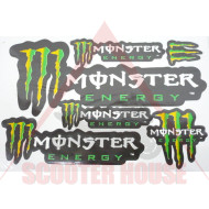 Stickers set 250х350mm MONSTER 4052