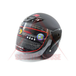 Helmet -MAR- black matte, size L