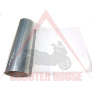 HEADLIGHT AND BRAKE LIGHT TRANSPARENT FOIL, width-400mm, length-1000mm