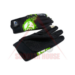 Gloves -EU- model A28, GREEN, universal size