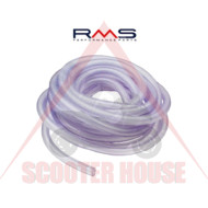 Fuel hose -RMS- 4x7mm transparent 1m