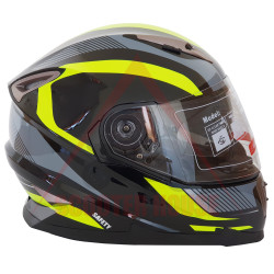 Helmet -XECURO- SAFETY BLACK,GREEN size S 55-56