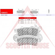 ΚΑΛΥΨΗ -FERODO- FDB2073 (ECO FRICTION) HONDA Foresight FES 250 ccm 1997-2001 (f), FES Foresight DD 250