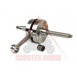 Crankshaft -BGM Evolution- 52mm stroke, 105mm conrod (standard), Ф = 90mm weight Gilera Runner 125-180cc Crankshaft -BGM Evolution- 52mm stroke, 105mm conrod (standard), Ф = 90mm weight Gilera Runner 125-180cc