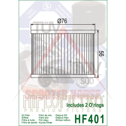 Маслен филтър -HIFLO- HF401