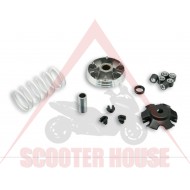 Вариатор комплект -MALOSSI Multivar 2000- Piaggio 50 ccm 4-тактов Aprilia Scarabeo Sportcity, Italjet Torpedo, Mlaguti Centro Ciak, PIAGGIO Fly Liberty Zip, Vespa ET4 LX Primavera Sprint 50cc 4cc