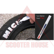 Marker -WENCHANG- white for tyres