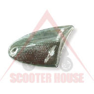 Blinker glass -VICMA- front, right, transparent Aprilia Leonardo 125-150-250, SR 50 01-04