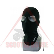 Balaclava -Bars- PROTECT double density black, with two openings for the eyes, universal size
