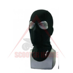 Balaclava -Bars- PROTECT double density black, with two openings for the eyes, universal size