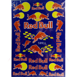 Set de autocolante -EU- RED BULL 5991L 400x280mm