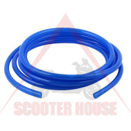Fuel hose  -BL- blue transparent Ф internal= 6mm, Ф external= 8mm