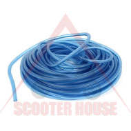 Fuel hose  -BL- blue transparent Ф internal= 8mm, Ф external=11mm