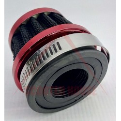 ВЪЗДУШЕН ФИЛТЪР -EU- СПОРТЕН JUNYA връзка с преходи=Ф28,35,47mm, 55mm височина, червен ВЪЗДУШЕН ФИЛТЪР -EU- СПОРТЕН JUNYA връзка с преходи=Ф28,35,47mm, 55mm височина, червен