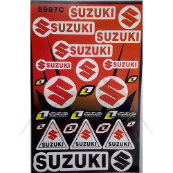 Stickers set -EU- 300x440mm SUZUKI, ONE, model 4682