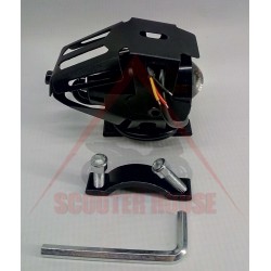 Lupa universală pentru motocicletă cu lumina zilei 12v LED, mică-40mm Lupa universală pentru motocicletă cu lumina zilei 12v LED, mică-40mm