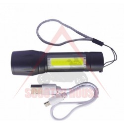 Lanternă LED de buzunar 10cm, baterie 600mAh, 1000lum