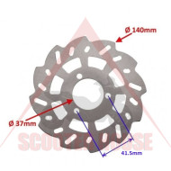 DISC DE FRÂNĂ -EU- BICI DE BUZUNAR FRONTAL BICICLET DE BUZUNAR