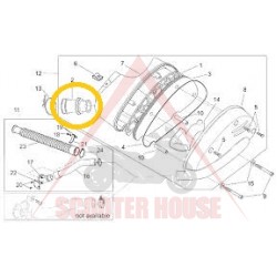 Manșon pentru cutie de filtrare -Aprilia ORIGINAL- AP8220587 APRILIA SR 50 Manșon pentru cutie de filtrare -Aprilia ORIGINAL- AP8220587 APRILIA SR 50