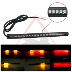 Stop -EU- καθολική λωρίδα διόδων, διακοπή με σήματα στροφής, 48 LED