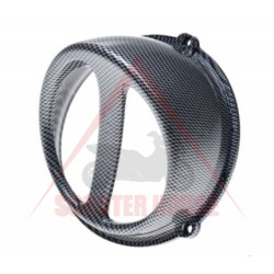 Air intake -WM- universal for air cooled scooter - color carbon