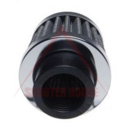 Air filter -WM- SPORT, connection 30mm, 0 degrees, code 4971