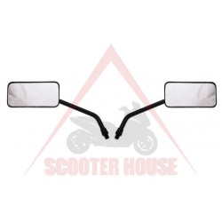 Огледала комплект -WM- M10x1.25 резба, дясна, черни, код 5063