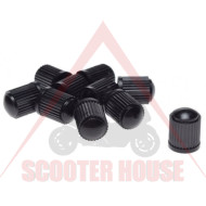 Valve cap -WM- 1 piece, plastic black, code 5084