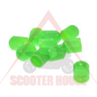 Valve cap -WM- 1 piece, plastic greenа, code 5095