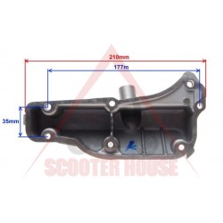 Capac carter -WM- 125-200cc APRILIA Atlantic Mojito Scarabeo Sportcity, GILERA Runner DNA, PIAGGIO Beverly Carnaby Liberty MP3 X7 X8 X9, VESPA ET4 LX GT