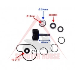 Ремонтен комплект водна помпа -WM- 125-150-200cc SUZUKI Burgman Epicuro