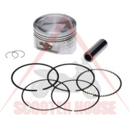 Set piston -WM- 59.00mm, șurub 15mm Yamaha Majesty / Minarelli 150cc