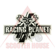 Sticker -Racing Planet- 130x105mm black