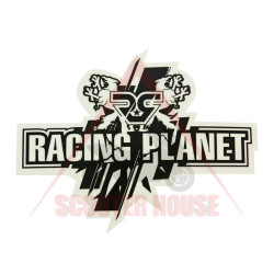 Autocolant -Racing Planet- 130x105mm negru