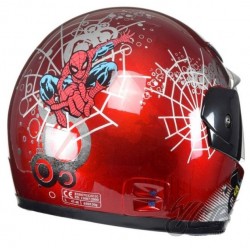 Cască -AWINA- dimensiune 47-48cm, păianjen roșu, FATA COMPLETA