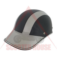 Helmet -EU - baseball cap, gray strips, universal size