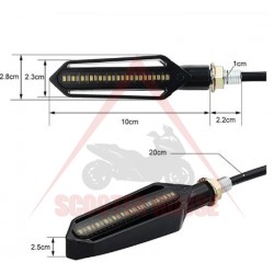 Blinkers kit -EU- LED with brake light and daylight, code 5226