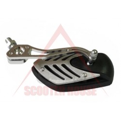 Огледала комплект -EU- M10x1.25 + M8x1.25 резба - дясна, черни и сиво, код 5245