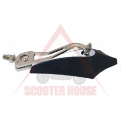 Огледала комплект -EU- M10x1.25 резба - дясна, черни и сиво, код 5247