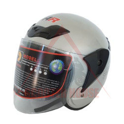 Helmet -MAR- OPEN FACE, gray