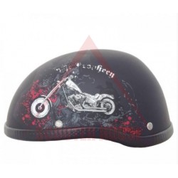 Casca -eu- Braincap, Black Matt, Moto