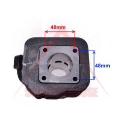 Цилиндър комплект -Wilmat- Honda 2T, въздушно 50cc (40.00mm), 12mm бутален болт, чугунен, Honda DIO, Shadow, Tact, KYMCO DJ, ZX, SYM Flash, DD