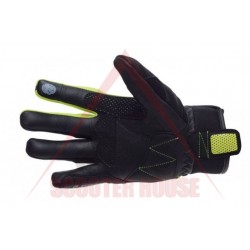 Gloves -leoshi- black/green, size XL, Night Vision