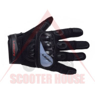 Gloves -leoshi- black, size l, meh