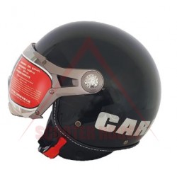 Helmet -IBK- black, open face, model K200, CARAT Style