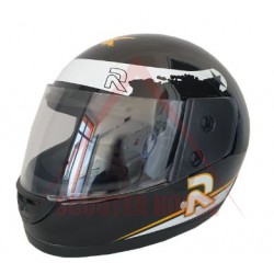 Casca -Bailide- Black, R Graphics, Full Face, Model 825