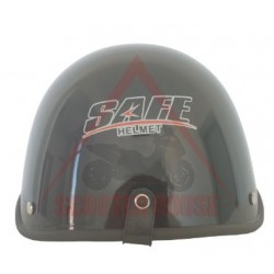 Helmet -Pl -854, black, Safe with visor