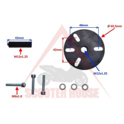 Bracket Magnet (Subtractor) -Wm- Universal, F69.5mm