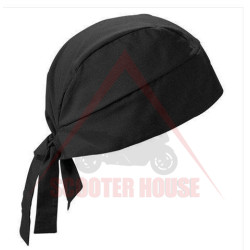 Bonnet -Bars- black rocker headscarf