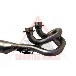 Ауспух -TERMIGNONI- YAMAHA T-MAX 530cc 2012-2016 Y099094TV INOX TITAN